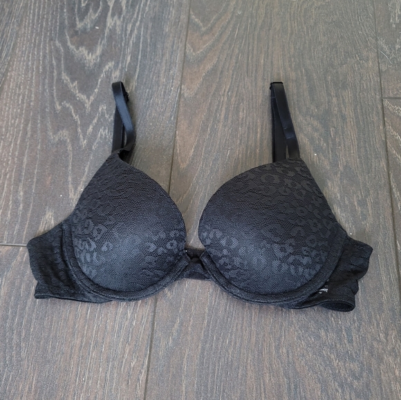 VS Pink Push-Up Bra 32A (BLACK ONLY) - Picture 8 of 12